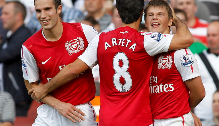 Arshavin on Arteta - Exclusive Interview