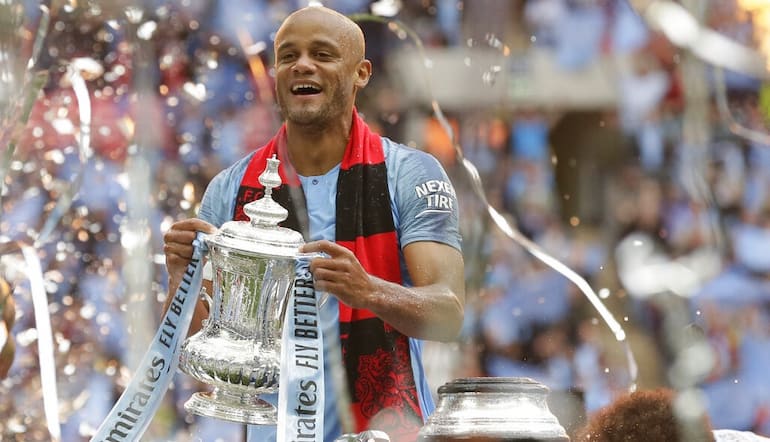 Vincent Kompany FA Cup