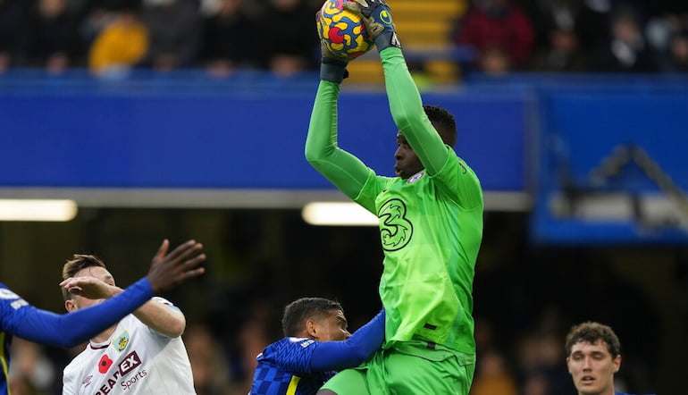 Chelsea goalkeeper Mendy