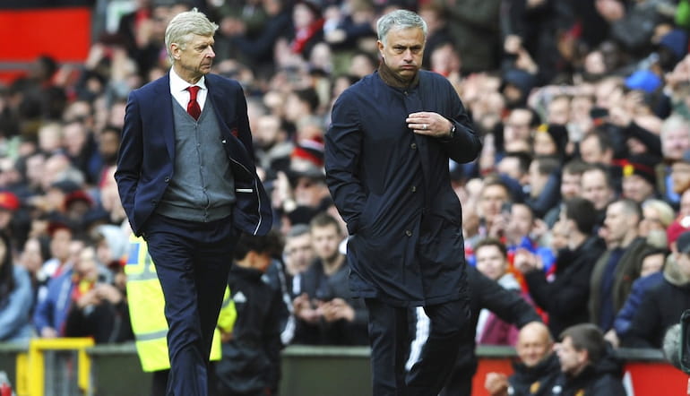 Jose Mourinho vs Arsene Wenger