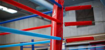 Boxing ring where Derek Chisora trains